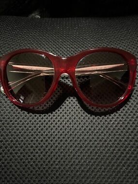 💥 SUNDAY SALE 💥 Authentic Coach Burgundy Sunglasses Audrey 8064 54MM